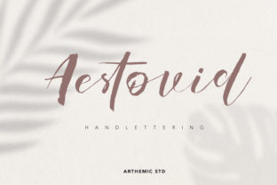 Aestovid: A Timeless Script Font for Editorial Design