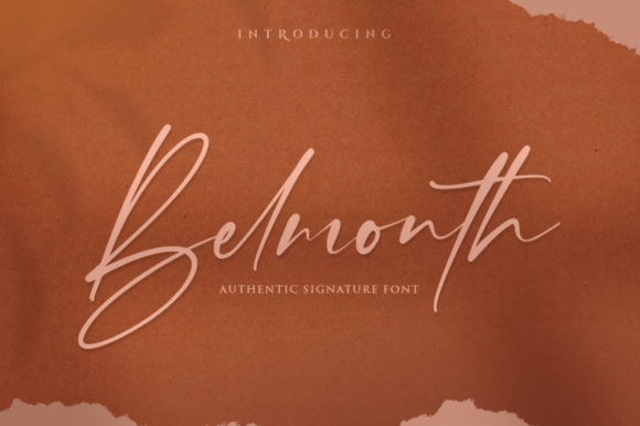 Belmonth Script Font: A Stylish Choice for Creative Projects