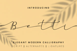 Betti Script: A Modern Handwritten Font for Editorial Design