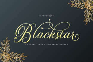 Blackstar: A Script Handwritten Font for Creative Campaigns