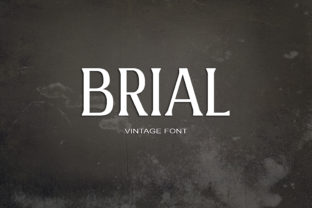 Brial: A Serif Font for Editorial Elegance and Creative Expression