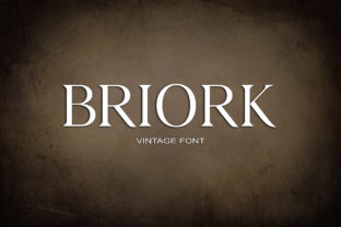 Briork: A Serif Font with Timeless Elegance for Branding and Design