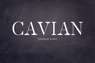 Cavian: A Serif Font for Timeless Branding