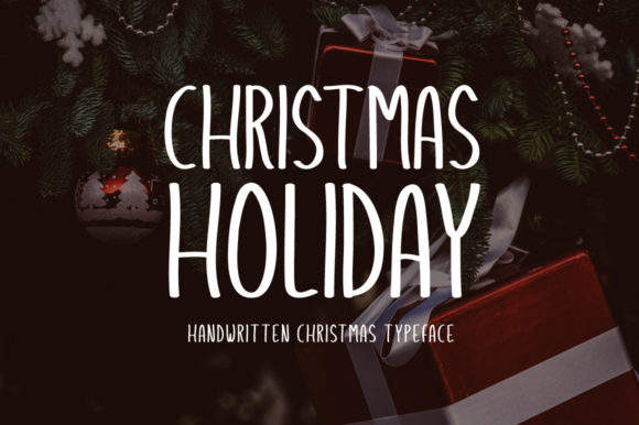 Christmas Holiday: A Script Font That Elevates Your Brand