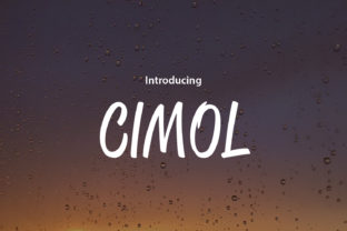 Cimol: A Script Font That Elevates Editorial Design