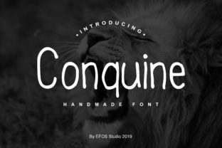 Conquine: A Modern Sans Serif Font for Dynamic Web Design