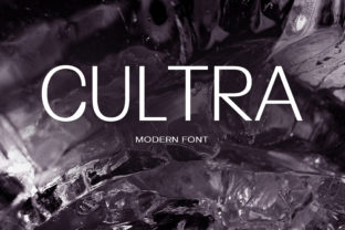 Cultra: A Modern Sans Serif Font for Editorial Design