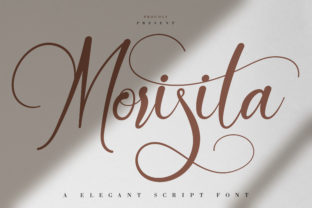 Discover Morisita: A Modern Script Font for Creative Projects
