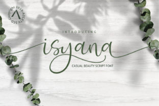 Isyana Script for Creative Campaigns and Branding