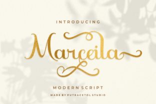 Marceila: A Romantic Script Font for Creative Projects