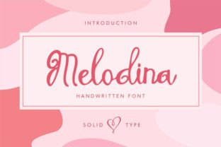 Melodina Script: A Font for Creative Campaigns and Brand Identity