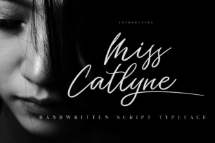 Miss Catlyne: A Script Handwritten Font for Modern Web Design