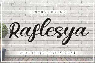 Raflesya: A Script Font for Elegant Digital Branding