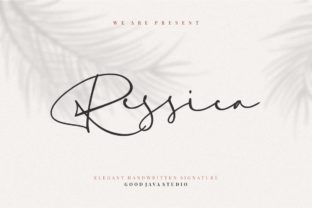 Ressica: A Script Handwritten Font for Timeless Branding