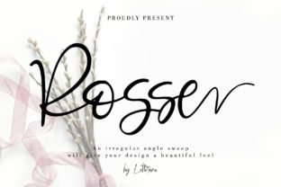 Rosse: A Script Handwritten Font with a Unique Personality
