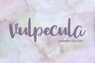 Vulpecula: A Script Handwritten Font for Standout Design Campaigns